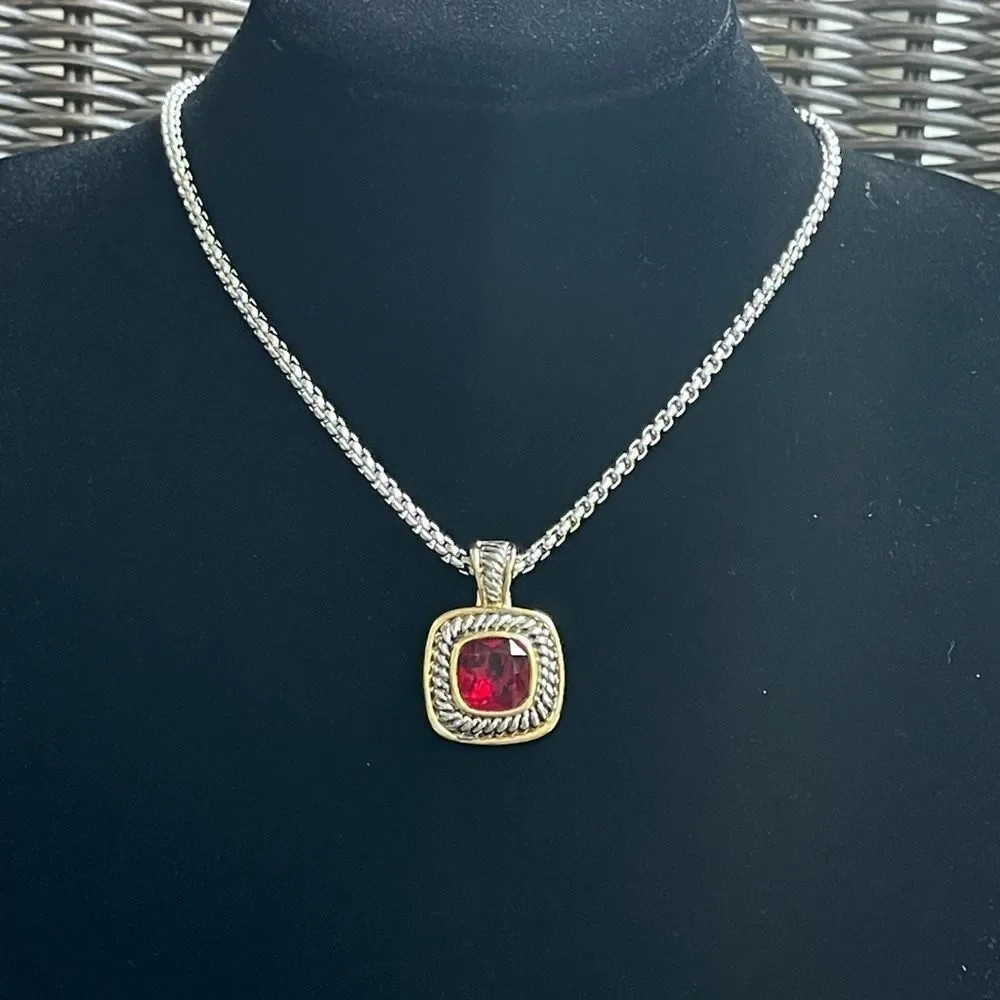 RUBY BRIDAL NECKLACE